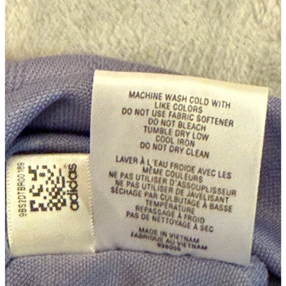 Adidas ClimaCool Mens Size M Ginn Sur Mer Classic Light Purple Golf Polo‎ - Picture 12 of 13